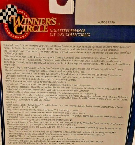 Winners circle 1997 Stock Car SERIES Dale Earnhardt #3 @ BIG BOX MART - Picture 9 of 10