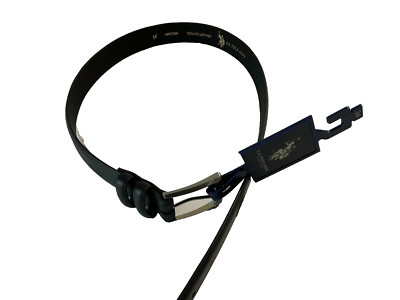 U.S. Polo Assn. Men's Black Dress Belt Size 34 NWT $32.00