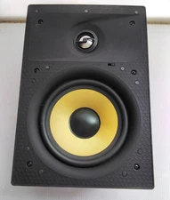 In Wall Speakers Flush Mount 6 1/2" Woofer 1"titanium tweeter / Pair / White