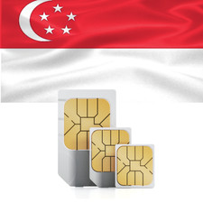 SIM Karte f&uuml;r Singapur / 5-25 GB f&uuml;r 15 oder 30 Tage Reise SIM Karte Prepaid