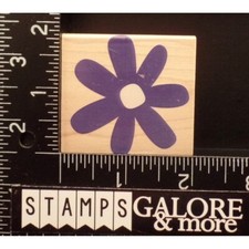 HERO ARTS RUBBER STAMPS E2689 BIG FLOWER NOTE GARDEN FLOWERS T47