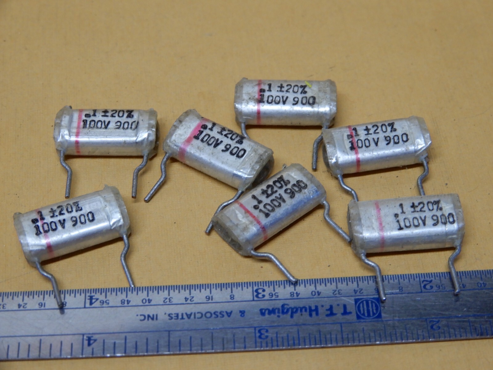 Polystyrene Capacitors .1uf 100V Sample Tested .1uf Qty 7 eBay