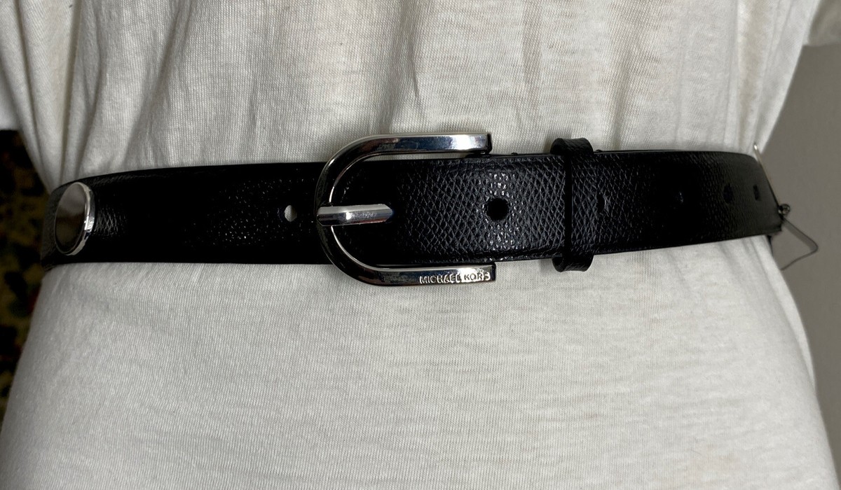 MICHAEL KORS BELT BLACK  display picture 2