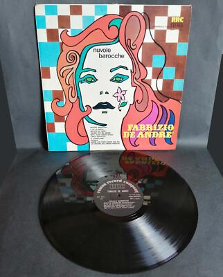 Fabrizio De André    Nuvole Barocche LP Italy Originale