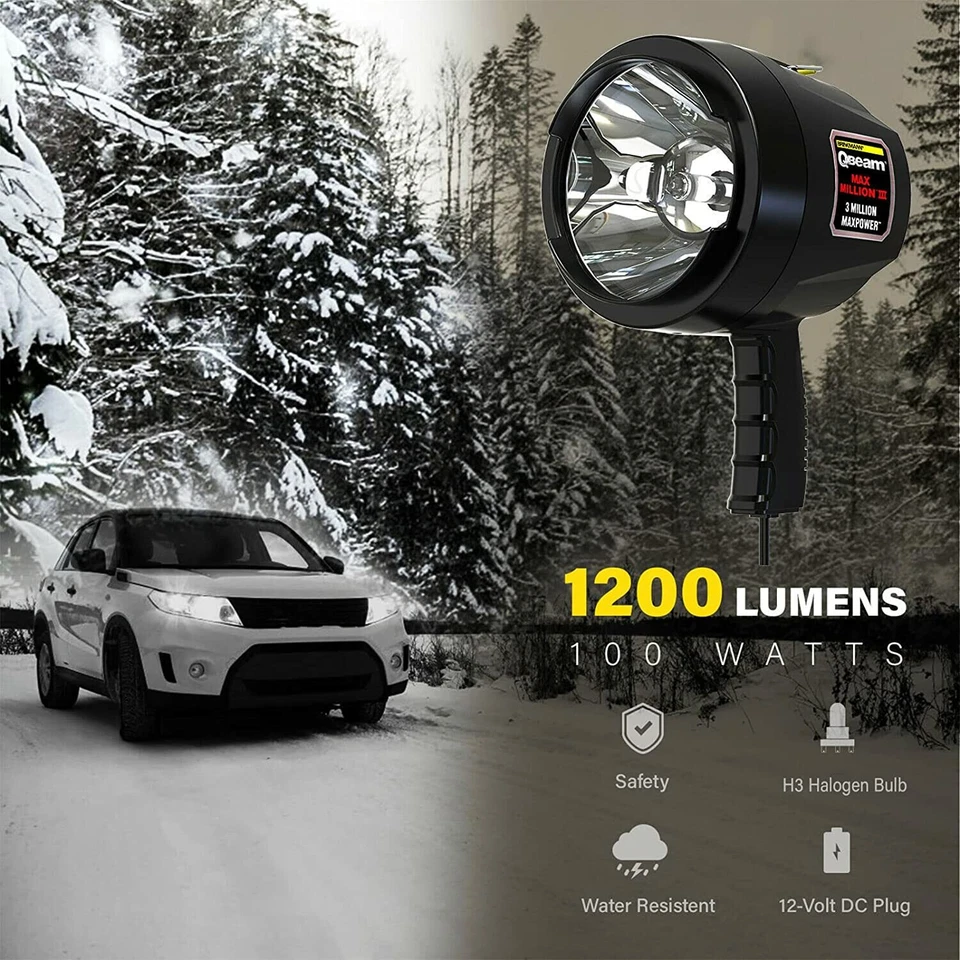 Proyector halógeno Brinkmann III 3 millones Maxpower 12V DC hasta 1200 lúmenes Foto 3 de 4