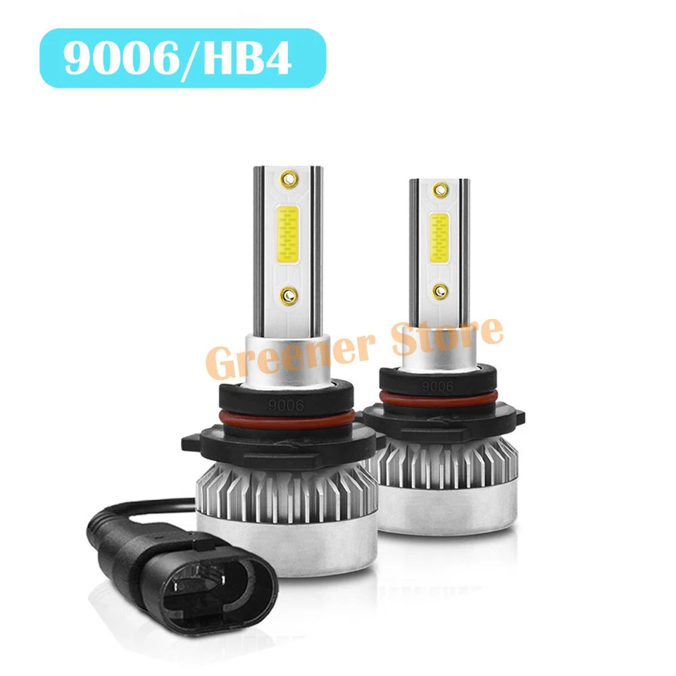 2X Mini 9006 HB4 55W 26000LM Car LED Headlight Lamp Bulb Kit Xenon White 6000K - Image 2 of 4