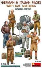 MiniArt 49018 German & Italian Pilots with DA...