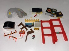 Vintage Micro Machines Super City Combat Playset 1988 Galoob Lot Parts Pieces
