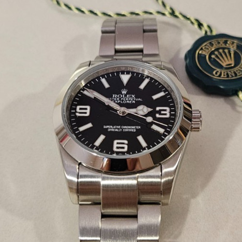 Men's Watch "ROLEX" Swiss "Explorer" 36mm Ref.124270 Arabic Dial Cal.3230 2021 image 5