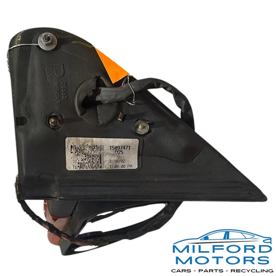 Espejo retrovisor lateral para pasajero compatible con GMC Envoy XL SLE / SLT 2002-2006 4,2 L Foto 3 de 4