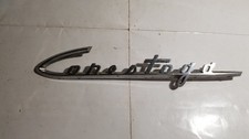 Original 1954 55 Studebaker Conestoga Wagon Script Emblem 305795 Qty 1