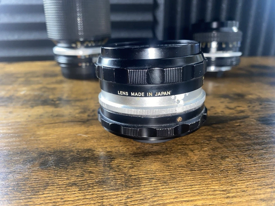 Par de lentes NIKKOR-H·C Auto 50 mm f/2 y NIKKOR 50 mm 1:2 Foto 4 de 4