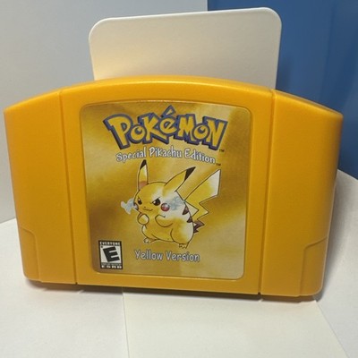 Pokémon Yellow Version N 64 Special Pikachu Edition Nintendo Game