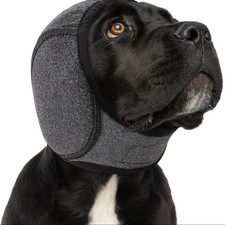 Calming Dog Ear Muffs Anti Anxiety Hood Cover Noise Reduction for Grooming Bath