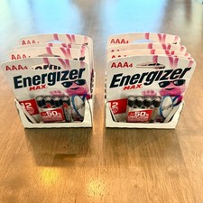AAA Energizer MAX Batteries 48 total 12 packs of 4 Alkaline 1.5v Exp 12-2036 