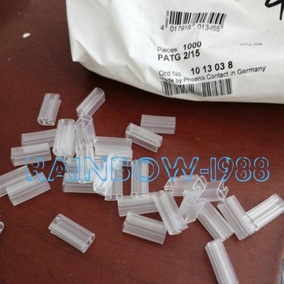 1000PC/BAG FOR Phoenix Wire Marker Strip Bracket Clear Unmarked PATG2/15 1013038