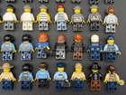 LEGO Police & Robber Minifigure Huge Lot of 50 City Officers Crooks Guards Jail — photo 10