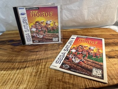 Horde - Sega Saturn - 1995 - Tested- Original Manual with Warranty card