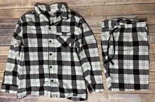 Women's Wondershop at Target Red, White, Black Plaid Pajama Set Size Small