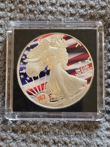 2025 Silver American Eagle (SAE) Eagle Privy - Brilliant Uncirculated 162/799