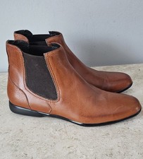 Italian Leather Chelsea Boots Womens Size 38 ...