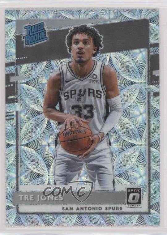 2020 Donruss Optic Rated Premium Box Set Prizm 115/249 Tre Jones Rookie RC 0q60