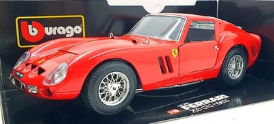 ミニカー burago FERRARI 250GTO 1/18 1962 FERRARI 250 GTO RED 1:18 by BURAGO 3011 VINTAGE