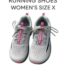 Altra Running Shoes Women's Athletic White & Pink Lightweight Zero Drop Size 8
