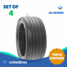 Set Of 4 Used 28540r20 Pirelli P Zero I 108h - 5.532 Set Of 4 Used 28540r20 Pirelli P Zero I 108h - 5.532