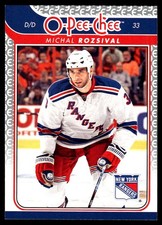 2009-10 O-Pee-Chee #238 Michal Rozsival New York Rangers Hockey Card
