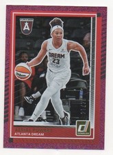 2025 Donruss WNBA #42 Aerial Powers Pink Shimmer Serial #21/25