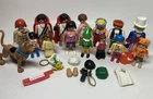 Playmobil Figure Lot Vintage And Modern Scooby Ghostbuster Uncle Sam Ballerina +