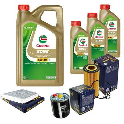 INSPEKTIONSKIT FILTER CASTROL 8L ÖL 5W30 für Mercedes-Benz E-Klasse T-Model