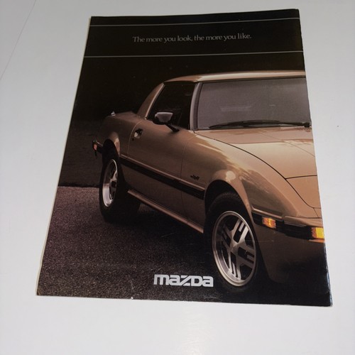 1981 Mazda FB RX-7 - Vintage Original 18-Page Dealer Sales Brochure Catalog - Picture 4 of 6