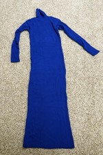 Haza Triko Women’s Basic Long Sleeve Turtleneck Bodycon Party Long Pencil Dress 