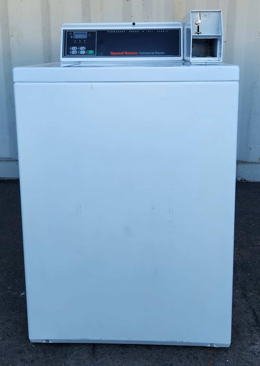 SPEED QUEEN COIN-OP TOP LOAD WASHER MODEL SWT920WN SN:0703026713