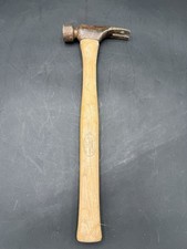 Vintage Hart 21oz The Framer Framing Hammer – Milled Face 16” Hickory Handle USA