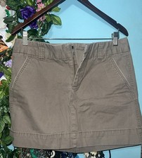 Gap Light Brown Chino Skirt Size 6