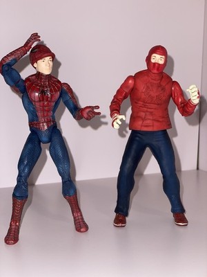 Spiderman Wrestler Toybiz 2002 Doppel Actionfigur Spider-Man Tobey Maguire