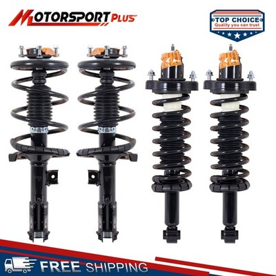 4PCS Front Rear Complete Shock Struts w/ Spring For 2008-2017 Mitsubishi Lancer