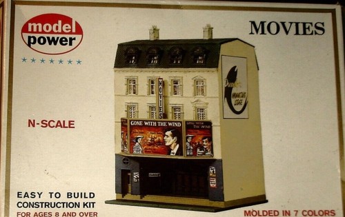 Kit de construcción de cine de películas a escala N modelo Power 1537 | Zustand: New