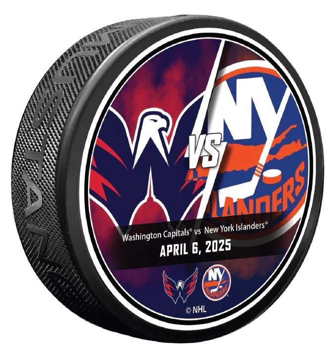 Washington Capitals VS New York Islanders PUCK  April 6th 2025 Goal 895 Ovechkin