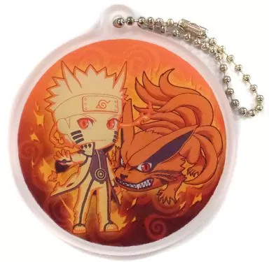Naruto & Kutama Acrylic Keychain Pair, Character Mascot, 6cm, CollectibleBanda