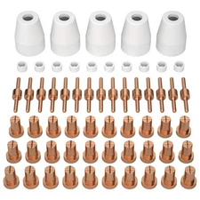 ARCCAPTAIN 60PCS PT31 Plasma Cutting Consumables Fit CUT-40 CUT-50D CT-312 Tool