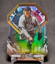 Bob Feller Diamond Greats Die Cut 2022 Topps Update Series #DGDC-59 Cleveland