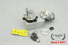 2013 Harley Dyna Ignition Switch Knob Lockset & Fork Neck Lock + 2 KEYS #4077