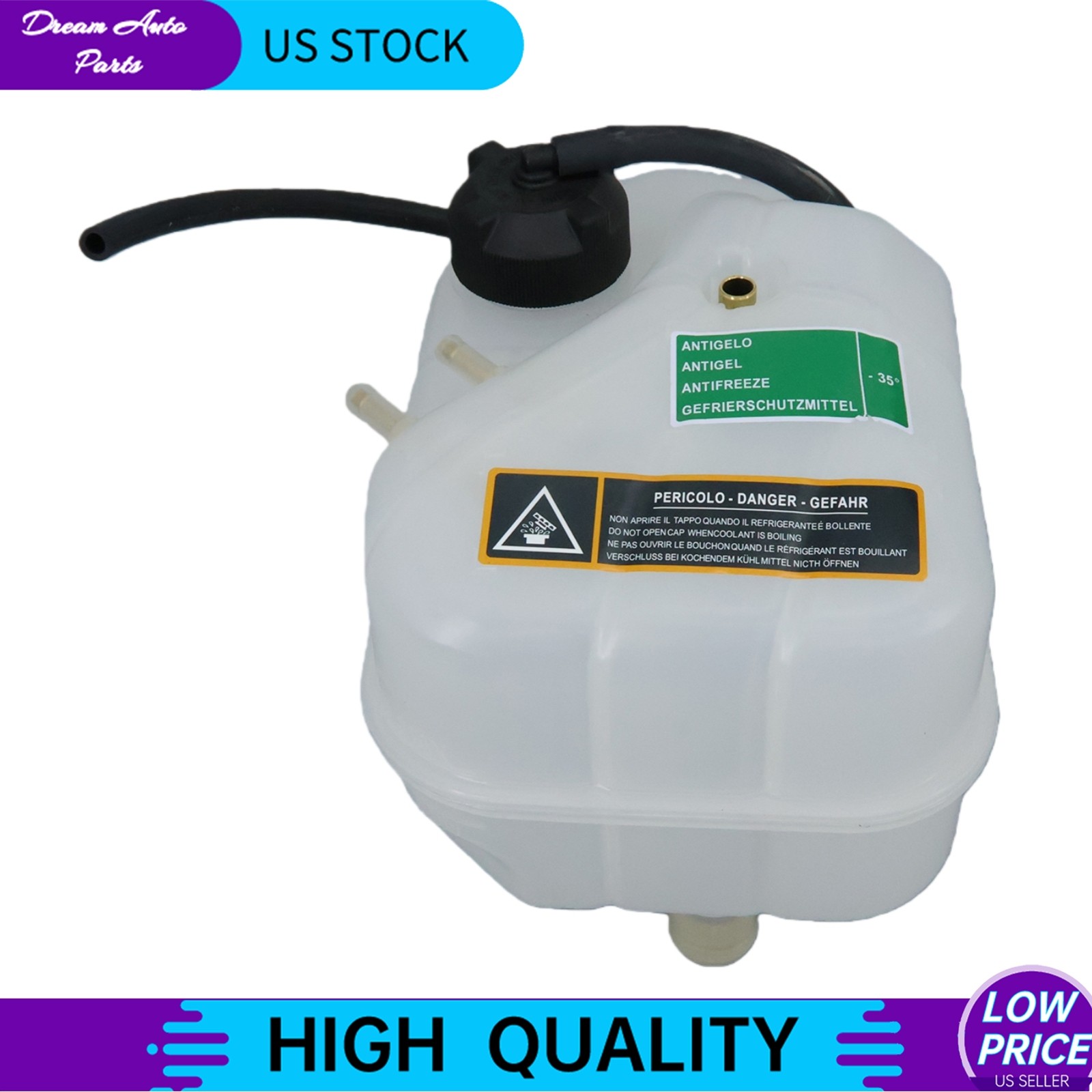 296547 Coolant Expansion Tank Fits Maserati GranTurismo Quattroporte GranCabrio