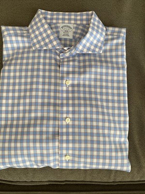 Brooks Brothers Regent Non Iron, All Cotton. Size Men s 17-2/3