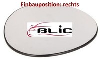Blic 6102-05-2001846P Spiegelglas FüR AußEnspiegel Rechts FüR Mini