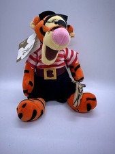 Disney Bean Bag Plush - PIRATE TIGGER Winnie the Pooh 9 inch Mint w/Tag